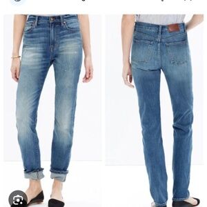 Madewell perfect fall Jean